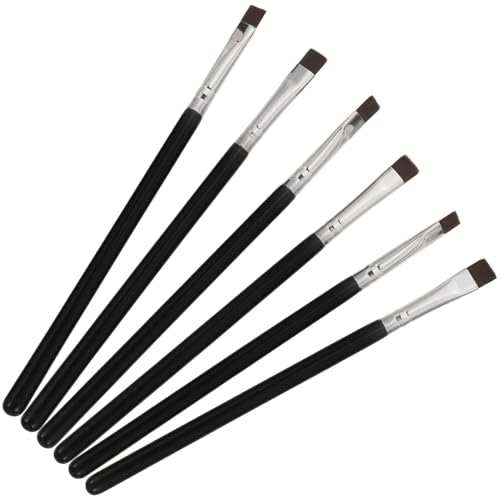 Healvian 6 Stück Teiliges Flaches Augenbrauen Eyeliner pinselset Feine Weiche Make up pinsel für Präzises Augen make up Leicht Langlebig für Reisen und Professionelle Anwendung Healvian 6 Stück Teiliges Flaches Augenbrauen Eyeliner pinselset Feine Weiche Make up pinsel für Präzises Augen make up Leicht Langlebig für Reisen und Professionelle Anwendung von Healvian