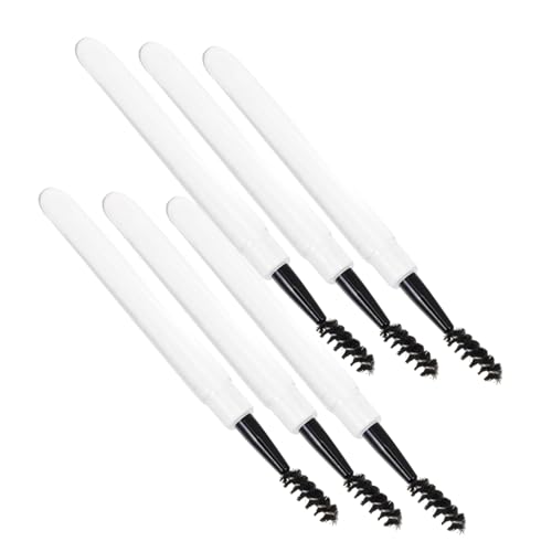 Healvian 6 Stück Teiliges Wimpernbürsten mit Kappe Ergonomischer Mascara Applikator für Natürlich Getrennte Wimpern und Augenbrauen Leichtes Tragbares Make Up Tool aus Sicherem Kunststoff Healvian 6 Stück Teiliges Wimpernbürsten mit Kappe Ergonomischer Mascara Applikator für Natürlich Getrennte Wimpern und Augenbrauen Leichtes Tragbares Make Up Tool aus Sicherem Kunststoff von Healvian