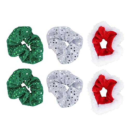 Healvian 6stücke Weihnachts-haarbänder Mit Glitzer Elastische Haargummis Für Damen Und Mädchen Ponytail-halterungen Stylische Accessoires Für Festliche Anlässe Healvian 6stücke Weihnachts-haarbänder Mit Glitzer Elastische Haargummis Für Damen Und Mädchen Ponytail-halterungen Stylische Accessoires Für Festliche Anlässe von Healvian