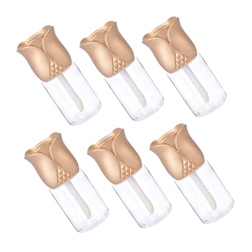 Healvian 6 Stücke Abs Material Lip Gloss Flaschen Blume Form Lip Glasur Rohre Reusable Container Healvian 6 Stücke Abs Material Lip Gloss Flaschen Blume Form Lip Glasur Rohre Reusable Container von Healvian