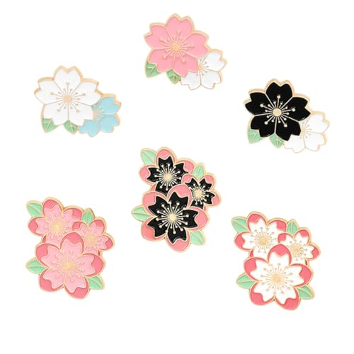 Healvian 6 Stücke Brosche Decor Kleidung Brosche Für Kleidung Kleid Legierung Material von Healvian