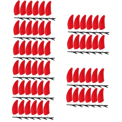 Healvian 60 Stck. Halloween Hörner Haarklammern für Damen und Teenager Einzigartige Cosplay Haarclips für Karneval und Partys Leicht und Strapazierfähig für Festliche Anlässe von Healvian