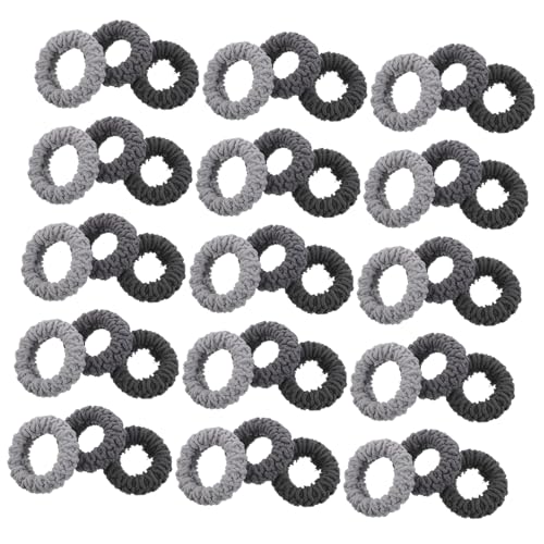 Healvian 60 Stück Teiliges Ultradehnbare Haargummis aus Weichem Strick Flauschige Ponytail-halter für Mädchen Teens Vielseitig Langlebig für Alltag Sport und Frisuren von Healvian