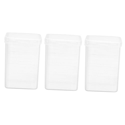 Healvian 600 Stück Professionelle Fusselfreie Reinigungstücher für Wimpernkleber Entferner Wischpads zur Rückstandsentfernung für Wimpernverlängerung und Make Up Entferner von Healvian