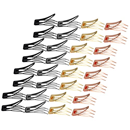 Healvian 60stücke Metall-haarspangen Mit Druckknopf Haarspangen Für Frauen Mädchen Und Junge Mädchen von Healvian