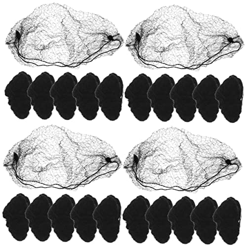 Healvian 60stücke Haarnetz Für Dutt Elastische Unsichtbare Haarnetze Für Damen Ballett-haarzubehör Für Feines Und Dickes Haar Dutt-hilfe von Healvian