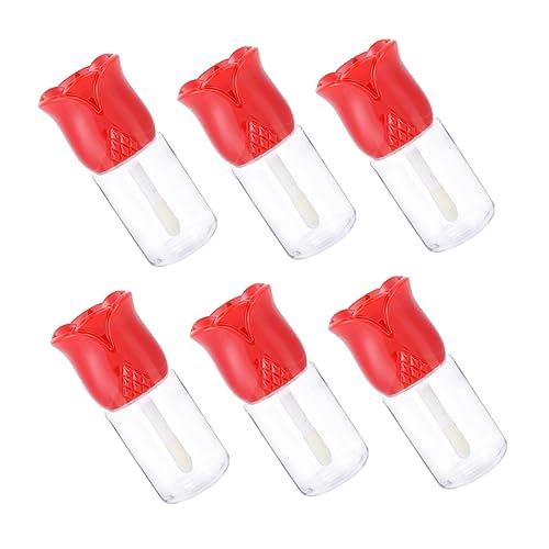 Healvian Blume Design Leere Lip Gloss Rohre 6 Stücke Set Wiederverwendbare Lip Gloss Container Für von Healvian