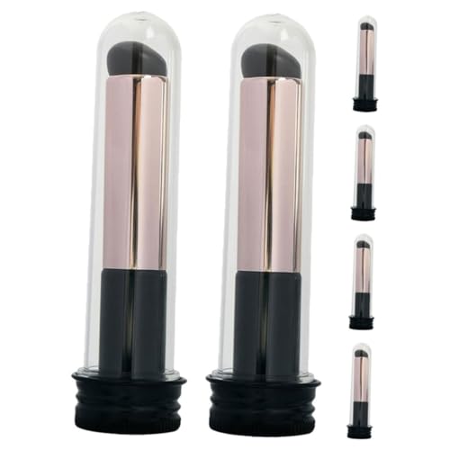 Healvian 6stücke Teiliges Lippenpinsel Für Frauen Tragbare Wiederverwendbare Lippenbürsten Für Präzisen Lippenstift Und Kosmetische Anwendungen Für Make-up Unterwegs von Healvian