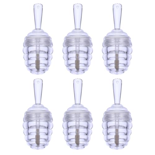 Healvian 6stücke Leere Lip Gloss Tuben Transparentes Design Für Lippenbalsam Und Kosmetik Für Diy Lippenpflege Und Kreative Anwendungen von Healvian