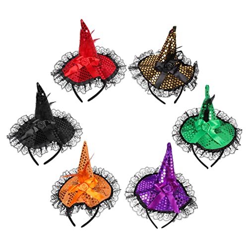 Healvian 6stücke Teiliges Halloween Haarreifen Mit Und Pailletten-design Passend Für Kostümpartys Und Cosplay von Healvian