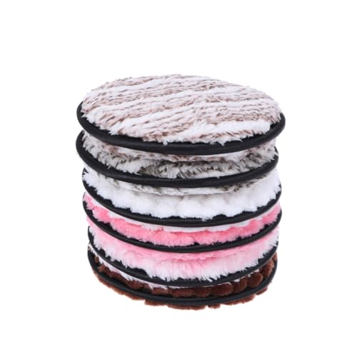 Healvian 6stücke Wiederverwendbare Make-up Puder Schwämme Flauschige Gesichtsreinigungspads Für Frauen Und Mädchen Waschbar Sanft Make-up-entfernung Farben Zufällig von Healvian