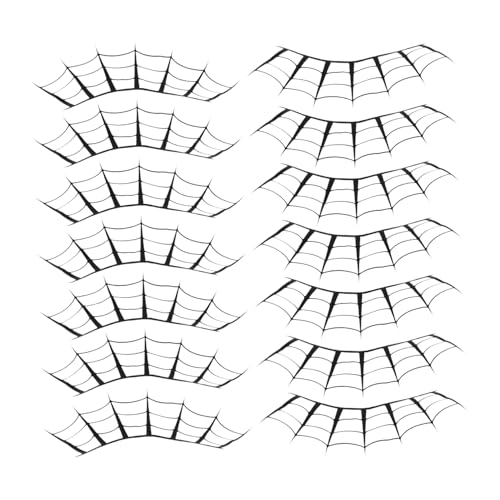Healvian 7 Paare Halloween Wimpern mit Einzigartigem Cutout-design Leicht Anzuwenden und Wiederverwendbar Komfortable Fake Lashes für Frauen Kreative Festival-wimpern für Party und Cosplay von Healvian