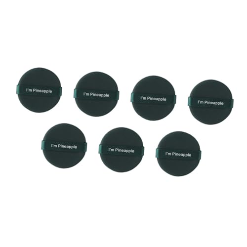 Healvian 7Stücke Teiliges Makeup Schwämme Wiederverwendbare Runde Puder Für Flüssige Und Trockene Foundation Doppelseitige Kosmetikschwämme Für Empfindliche Haut von Healvian