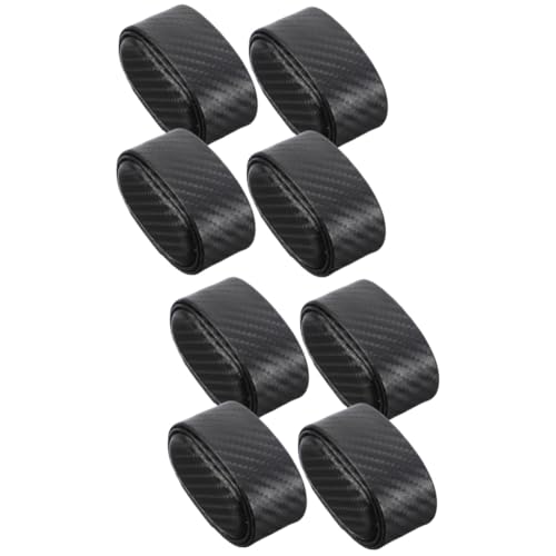 Healvian 8 Stck Teiliges Uhrenkissen aus Schwarzem Carbonfaser Material Weiche Uhren und Armbandhalter Kissen Komfortabel und Kratzschützend für Uhrenbeweger und Schmuckpräsentation von Healvian