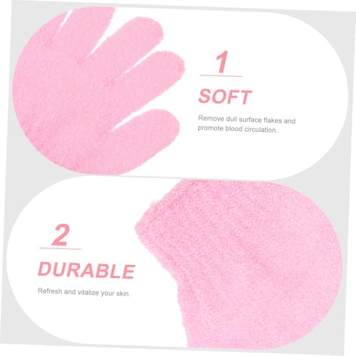 Healvian 8 Stück Teiliges Doppelseitiges Peeling Handschuh mit Fünf Fingern Sanftes Körperpeeling und Rückenmassage Wiederverwendbare Badetücher Farben Für Hauttypen Geeignet Healvian 8 Stück Teiliges Doppelseitiges Peeling Handschuh mit Fünf Fingern Sanftes Körperpeeling und Rückenmassage Wiederverwendbare Badetücher Farben Für Hauttypen Geeignet von Healvian