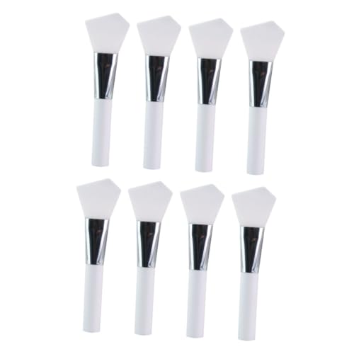 Healvian 8 Stück Teiliges Silikon Make Up Pinselset für Gesichtsmaske Professionelle Maskenapplikatoren für Wiederverwendbar für Tägliche und Professionelle Anwendungen von Healvian
