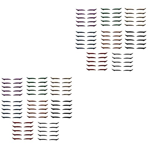 Healvian 80 Paar Eyeliner Doppel Augenlid Bänder Doppel Augenlid Streifen Augen Make Up Aufkleber Doppel Augenlid Aufkleber Augen Make Up Werkzeuge Unsichtbare Augenlinienstreifen von Healvian