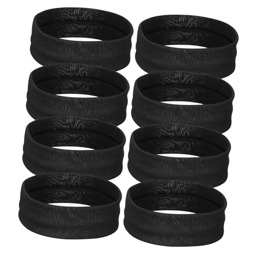 Healvian 8stücke Sportkopfbänder Atmungsaktive Und Feuchtigkeitsableitende Fitnessbänder Für Yoga Laufen Und Outdoor-aktivitäten Unisex Elastisch Und von Healvian