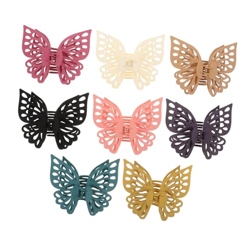 Healvian Schmetterlings-haarspangen Für Damen 8 Stück Große Haarspangen Haarspangen Bequem Und Stilvoll von Healvian