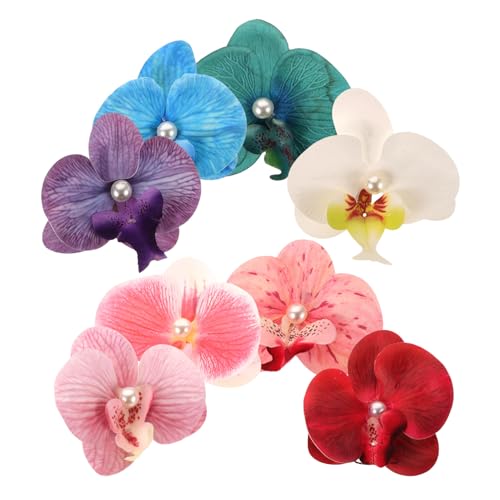 Healvian 8stücke Hawaii-blumen Haarspangen Blumen-haarclips Für Frauen Und Mädchen Kunstblumen-haarclips Für Strandpartys Healvian 8stücke Hawaii-blumen Haarspangen Blumen-haarclips Für Frauen Und Mädchen Kunstblumen-haarclips Für Strandpartys von Healvian
