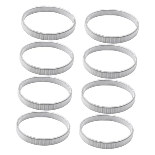 Healvian 8stücke Verstellbare Elastische Hemdärmelhalter Metall-ärmelbänder Dehnbare Armstrumpfbänder Für Herren Und Damen von Healvian