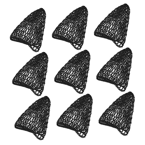 Healvian 9stücke Netz-haarnetz Für Damen Gehäkelt Für Schlaf Sport Yoga Leicht Wiederverwendbar Waschbar Haarbeutel Haarschutz von Healvian