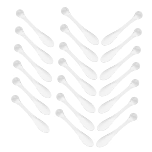 Healvian Acryl Augenmassage Löffel 20 Stück Und Gesichtscreme Tool Leicht Zu Verwenden Für Persönliche Und Professionelle Anwendung Mit Zwei Enden Für Anwendung von Healvian