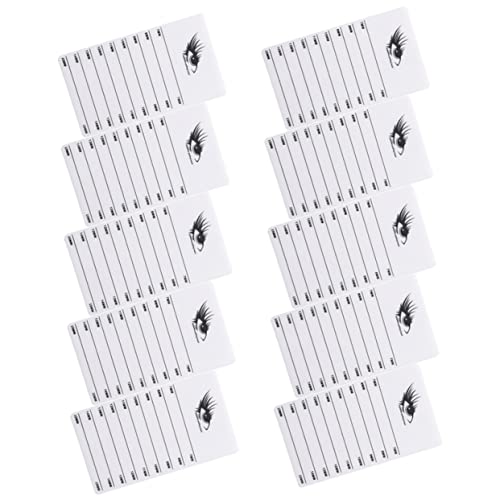 Healvian Acryl Wimpern Aufbewahrungstablett Lagiges Wimpern Organizer Board für Extensions Leicht und Tragbar für Profis und Zuhause Sanfte Oberfläche für Schönheitssalons von Healvian