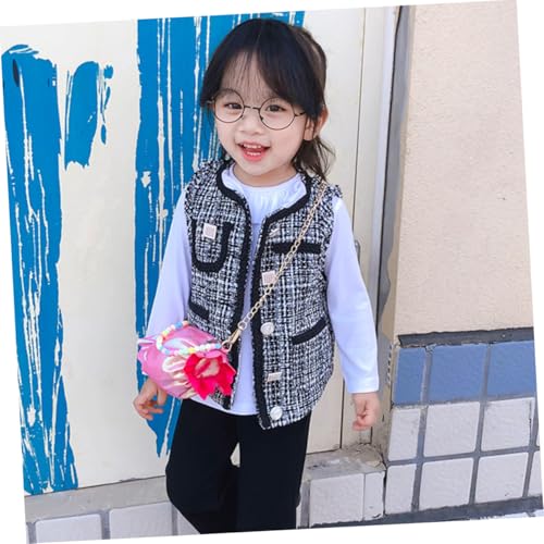 Healvian Adorable Mädchen Umhängetasche Candy Style Schultertasche für Party Shopping Langlebig Modisch Rosa von Healvian