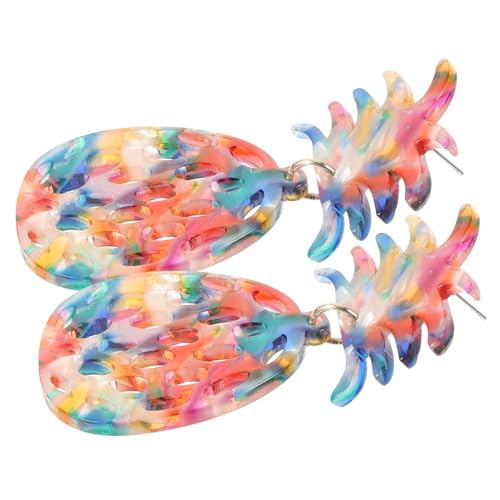 Healvian Ananasohrringe Frauen Ohrtropfen Frauen Ohrring Acryl-ohrtropfen Schmuck Ohrhänger Ananas-ohrtropfen Healvian Ananasohrringe Frauen Ohrtropfen Frauen Ohrring Acryl-ohrtropfen Schmuck Ohrhänger Ananas-ohrtropfen von Healvian