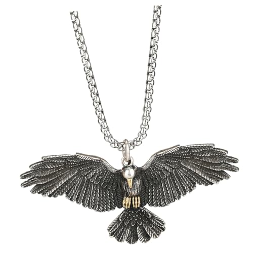 Healvian Anhänger Halskette für Herren Punk Hip Leicht Langlebig Modisch für Alltag und Besondere Anlässe Stilvoller Herrenschmuck von Healvian