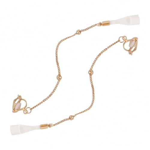 Healvian Anti lost Ohrclips Ohrstecker für Damen Kabellose Earphone Earring Straps Vielseitig Herzförmige Ohrhänger Kupfer Silikonmaterial für Sport und Alltag von Healvian