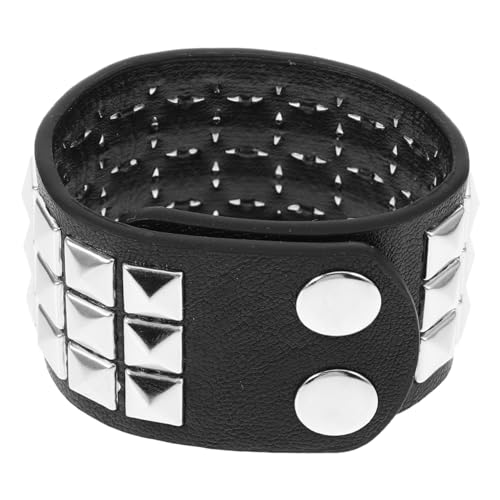 Healvian Armband Herren Punk Armband Nietenarmband Vintage Stil Modisches Wristband für Männer Geschenk Geeignet von Healvian