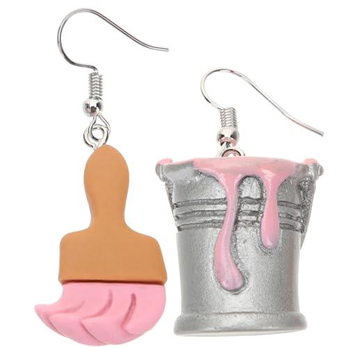 Healvian Asymmetrische Resin Ohrringe Kreative Farbige Eimer Ohrschmuck Trendige Damen Teen Schmuck Healvian Asymmetrische Resin Ohrringe Kreative Farbige Eimer Ohrschmuck Trendige Damen Teen Schmuck von Healvian