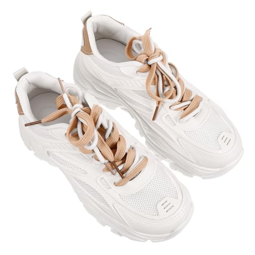 Healvian Atmungsaktive Damen Sneaker Mesh Laufschuhe Leicht Schnell Trocknend Komfortable Sportschuhe für Training Fitness Freizeit von Healvian