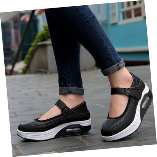 Healvian Atmungsaktive Damen Sneaker mit Luftpolster Leichte Bequeme Sportschuhe für Frühling und Herbst rutschfeste Strapazierfähige Freizeitschuhe Modische Laufschuhe mit Guter Dämpfung von Healvian