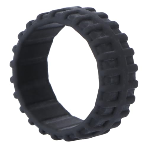 Healvian Atmungsaktiver Flexibler Silikon Tire Ring Outdoor Sport Ehering für Damen und Herren Hautfreundlicher Trauring Ersatz für Arbeit Fitness und Besondere Anlässe von Healvian