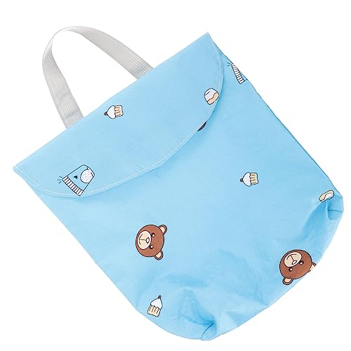 Healvian Aufbewahrungstasche Für Windeln Aufbewahrungstaschen Für Babywindeln Wickelunterlagen Tasche Kosmetiktasche Baby Windeln Organizer Mama Bag Tragbar Pongé-Material Lagerregal Mutter von Healvian