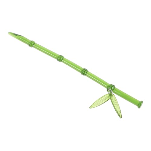 Healvian Retro Haarnadeln Für Damen Lange Bambus Haare Stäbchen Mit Anhängern Haarschmuck Im Chinesischen Stil Für Dutt Frisuren Handgefertigte Grüne Haargabeln Vintage Haar Accessoire von Healvian