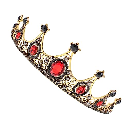 Healvian Barock Hochzeitskrone mit Funkelnden Strasssteinen Zarte Braut Haarspange für Hochzeit Geburtstag Party Verstellbares Schmuck Accessoire für Damen und Braut Healvian Barock Hochzeitskrone mit Funkelnden Strasssteinen Zarte Braut Haarspange für Hochzeit Geburtstag Party Verstellbares Schmuck Accessoire für Damen und Braut von Healvian
