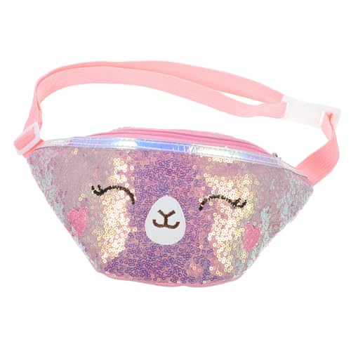 Healvian Bauchtasche Mädchen Cartoon Katze Mehrzweck Verstellbar Tragbar als Crossbody und Brustbeutel für Alltag und Geschenk von Healvian