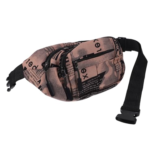 Healvian Bedruckte Hüfttasche wasserdichte Brusttasche Modische Schultertasche Für Reisen Sport-hüfttasche Damen-hüfttasche Für Schule Und Freizeit von Healvian