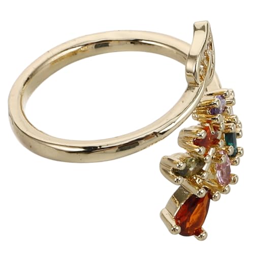 Healvian Blattringe Stapelbar Schmuck Für Einstellbar Blatt-statement-ring Ringzubehör Frau Mann Blattöffnungsring Herbstring Verstellbarer Blumenring Herbstblumenring Metall Healvian Blattringe Stapelbar Schmuck Für Einstellbar Blatt-statement-ring Ringzubehör Frau Mann Blattöffnungsring Herbstring Verstellbarer Blumenring Herbstblumenring Metall von Healvian