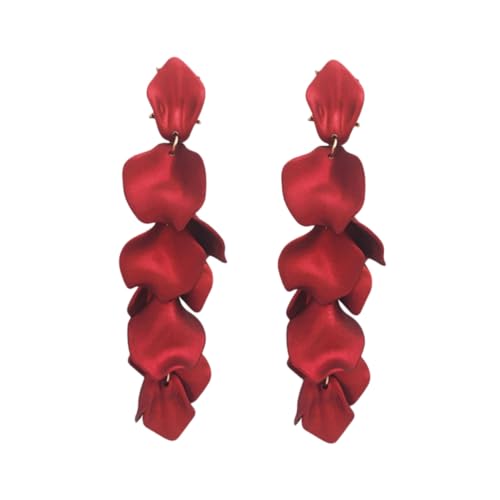 Healvian Blütenblatt Ohrstecker Damen Leicht Modisch Blumen Schmuck Umweltfreundlich Rosa Petal Ohrringe Healvian Blütenblatt Ohrstecker Damen Leicht Modisch Blumen Schmuck Umweltfreundlich Rosa Petal Ohrringe von Healvian