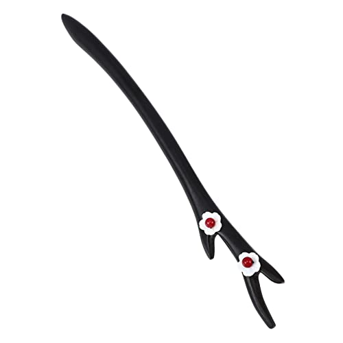 Healvian Blume Haarstab Retro Haarnadel Holz Blumenstift Chinesischen Stil Haaraccessoires Für Damen von Healvian