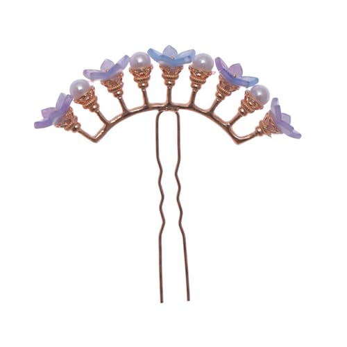 Healvian Blumen Haarnadeln Haarstäbchen für Frauen Sichere Haarnadel für Hochzeitsfrisuren und Haarknoten Eleganter Brautschmuck für Traditionelle Kleider und Festliche Anlässe von Healvian