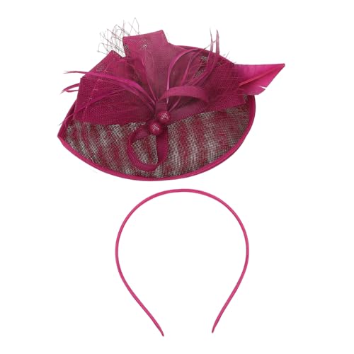 Healvian Einzelnes Blumen-haarband Für Damen Überaus Leichtes Party-haaraccessoire Zum Tragen Bei Festen Fotoshootings Und Besonderen Anlässen in Rosa-pink von Healvian
