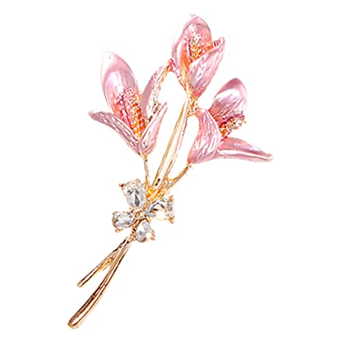 Healvian Blumen-anstecknadel Für Frauen Rhinestone- Brosche Für Kleidung Schal Hut Und Anzug Dekoration Für Besondere Anlässe Und Partys von Healvian