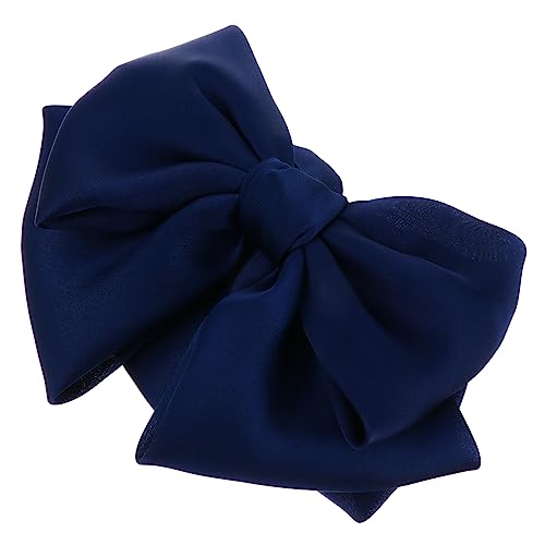 Healvian Haarspange Mit Schleife Und Haarnetz Große Haaraccessoires Für Frauen Haarnetz Und Schleifenkopfschmuck Haarschmuck Für Frauen Und Mädchen von Healvian