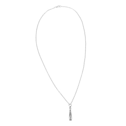 Healvian Bowling Anhänger Halskette Kreative Sweater Chain Bowling Schmuck Präzise Verarbeitung Vielseitig Tragbar Geschenkidee für Damen und Herren von Healvian